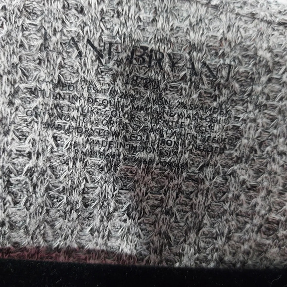 Lane Bryant Light Gray Knit Lace Up Tie Front Long Sleeve Sweater in Size 18/20 - Picture 9 of 9